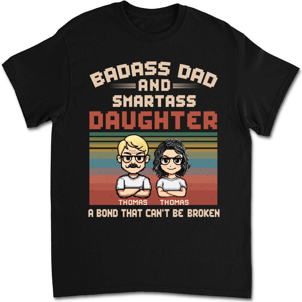 Badass Dad - Personalized Custom Shirt