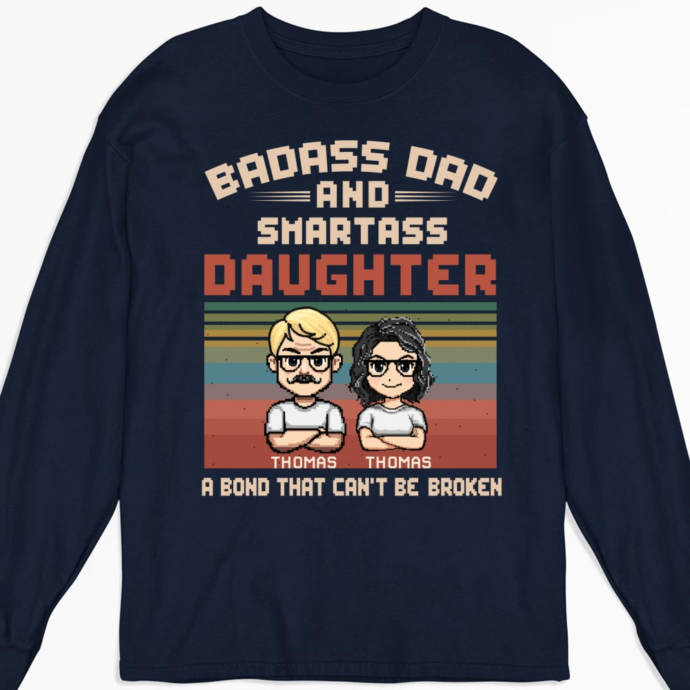 Badass Dad - Personalized Custom Shirt