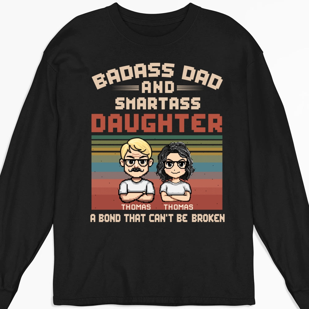 Badass Dad - Personalized Custom Shirt