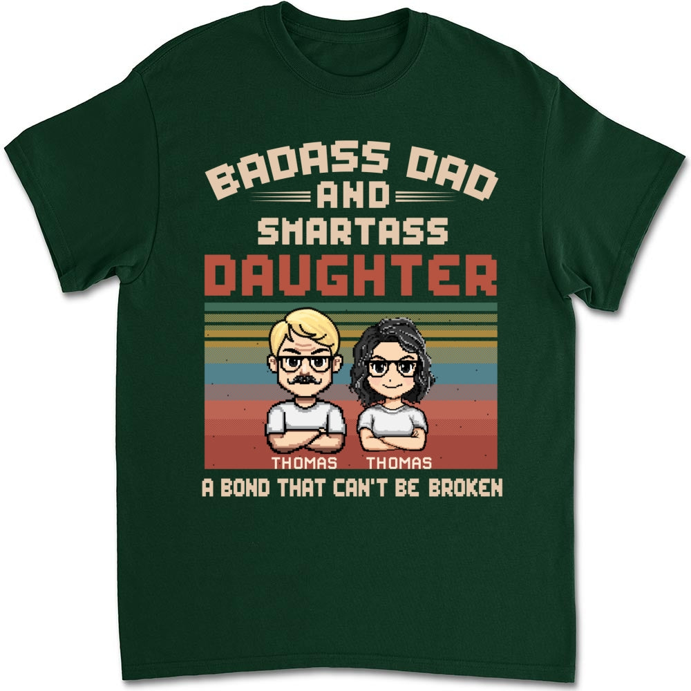 Badass Dad - Personalized Custom Shirt
