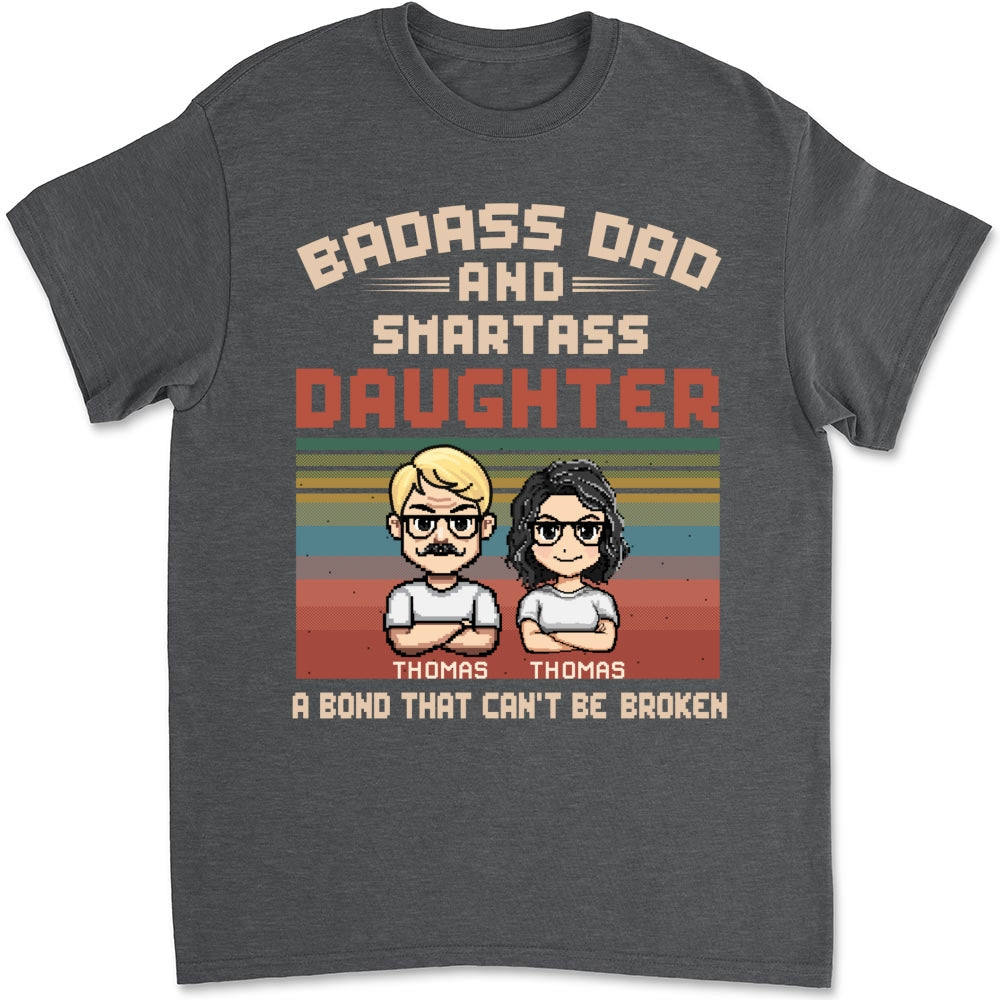 Badass Dad - Personalized Custom Shirt