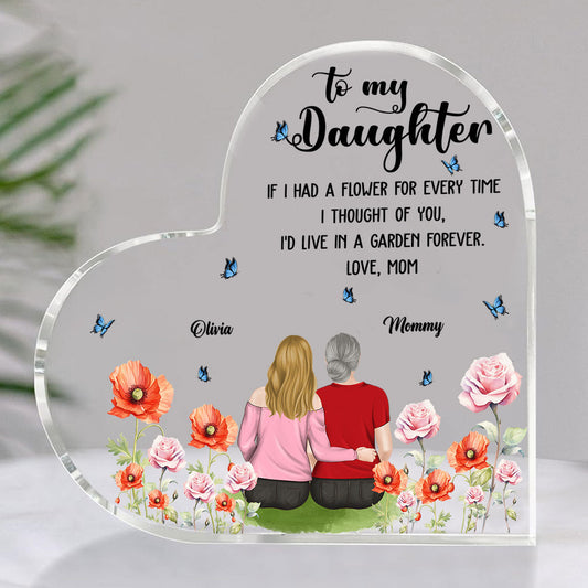 Forever Proud Of You Daughter - Personalized Custom Acrylic Plaque