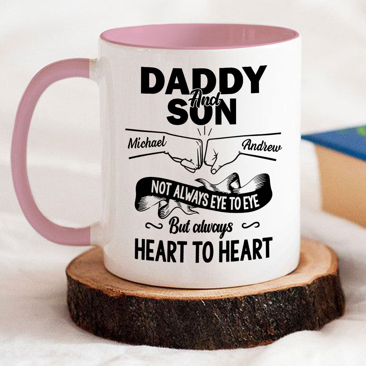 You Are The Best - Personalized Custom Accent Mug