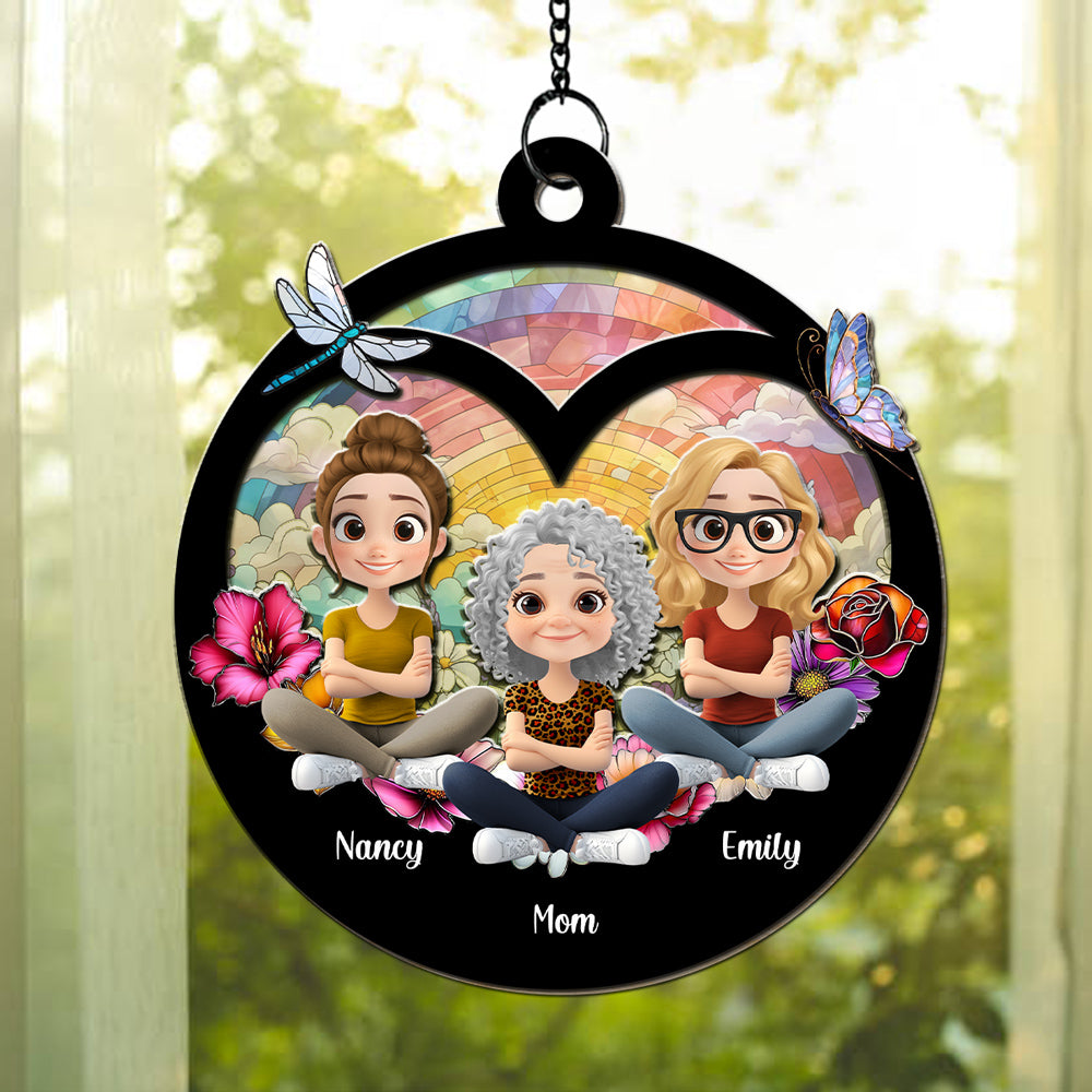 Together Forever - Personalized Custom Suncatcher