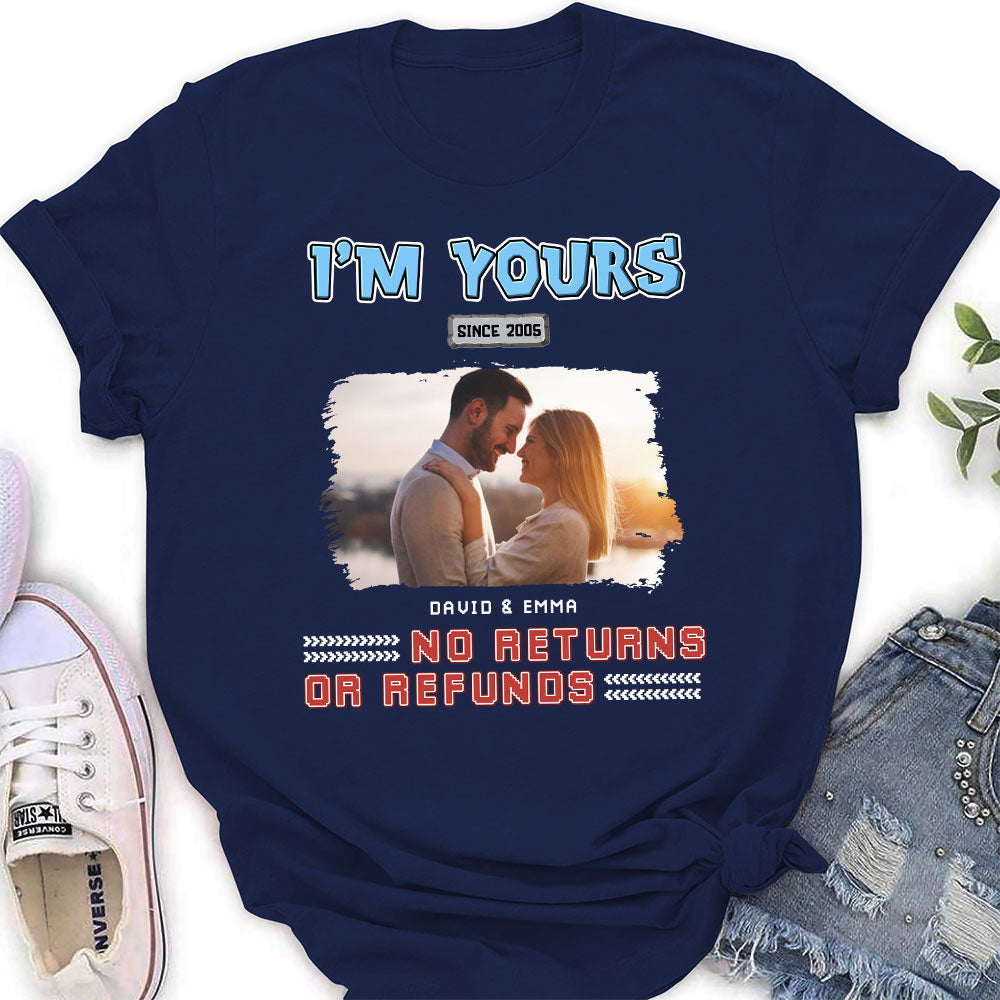 I Am Yours Photo - Personalized Custom Shirt