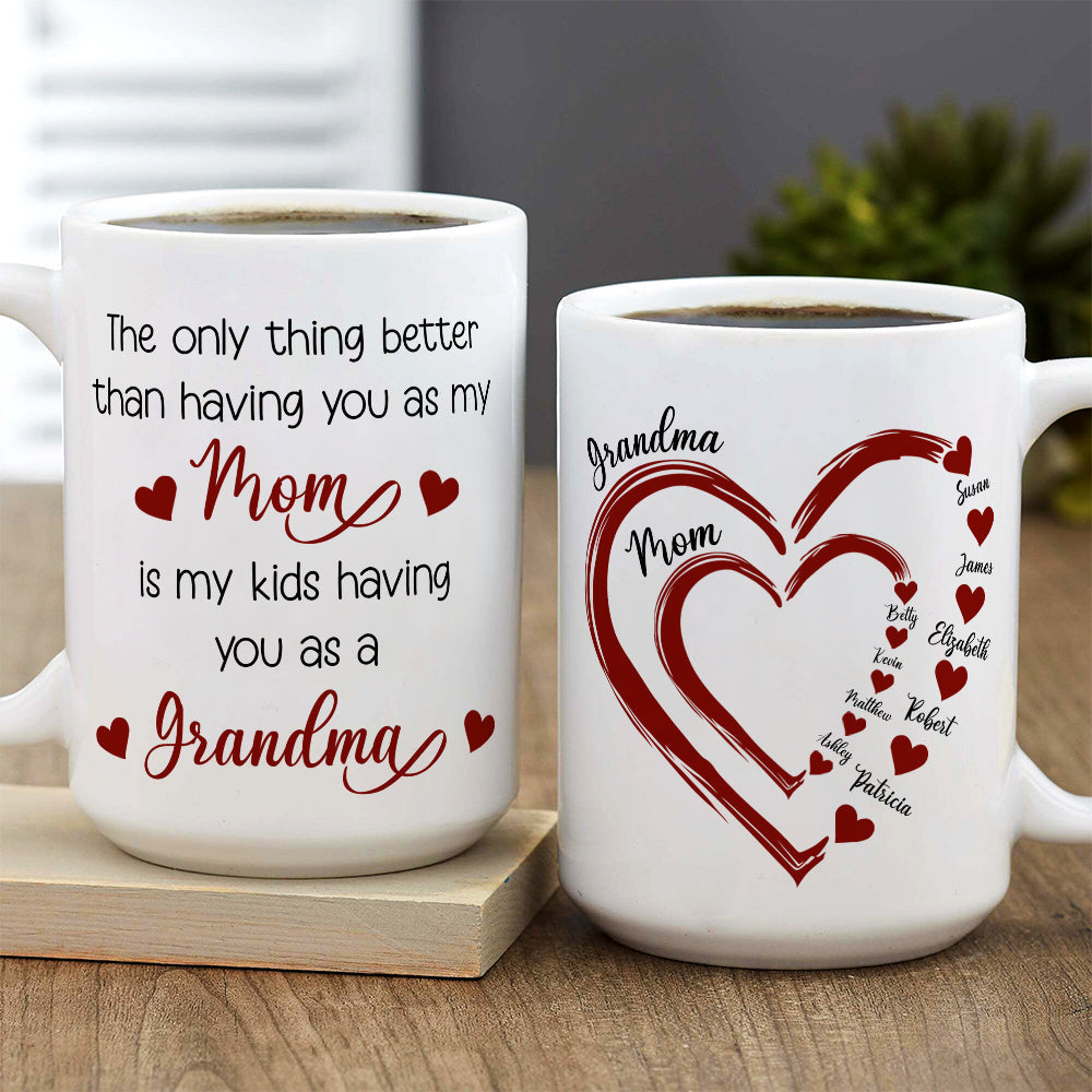My Grandma - Personalized Custom Coffee Mug