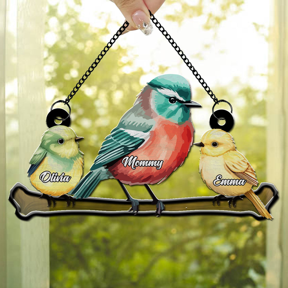 Blessed To Be Called Mommy - Personalized Custom Suncatcher