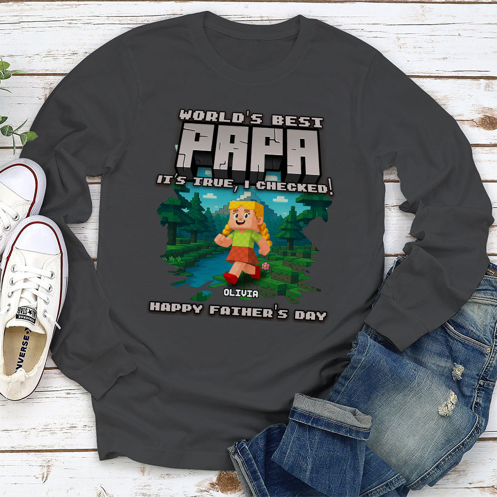 World Best Grandpa - Personalized Custom Shirt