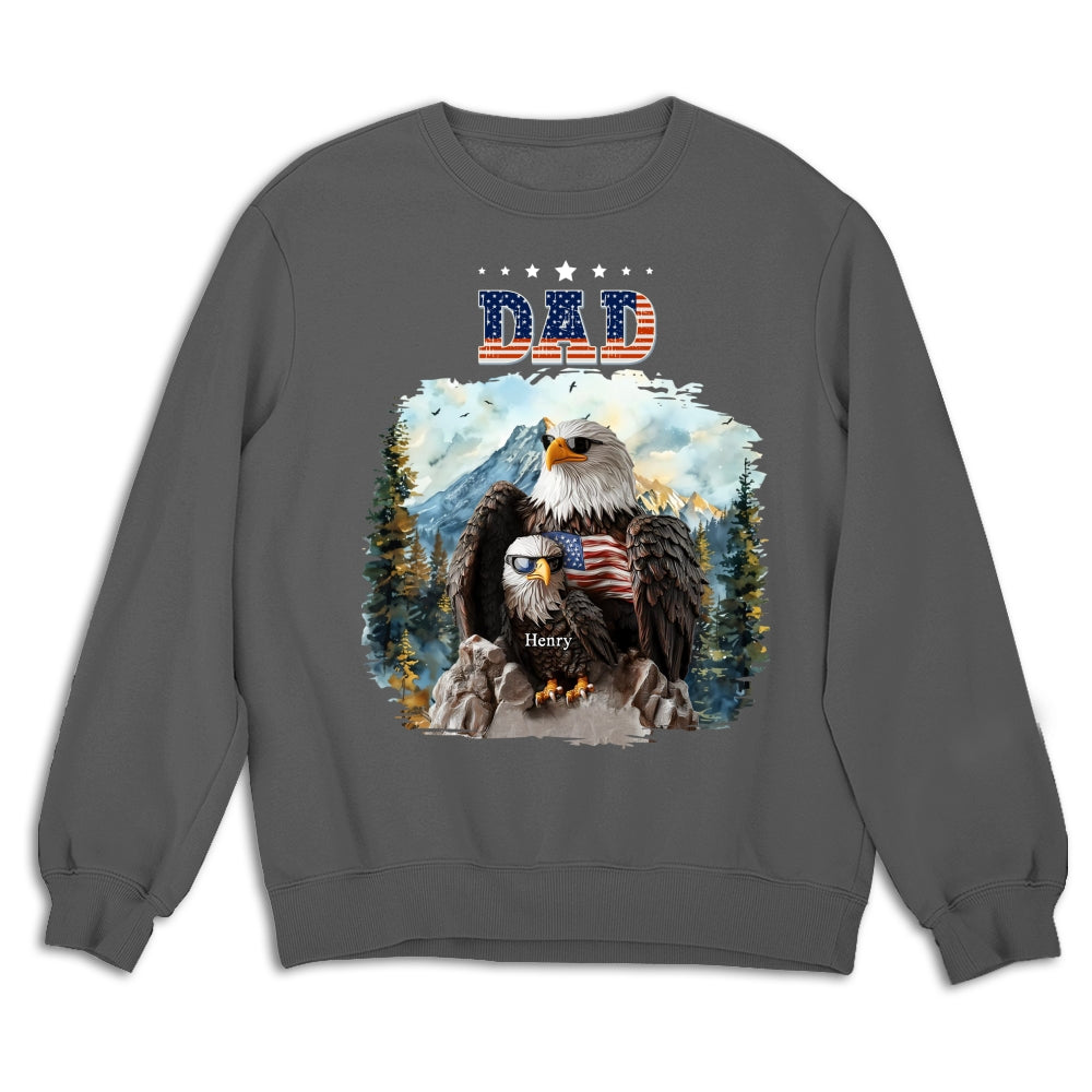 Eagle Papa - Personalized Custom Shirt