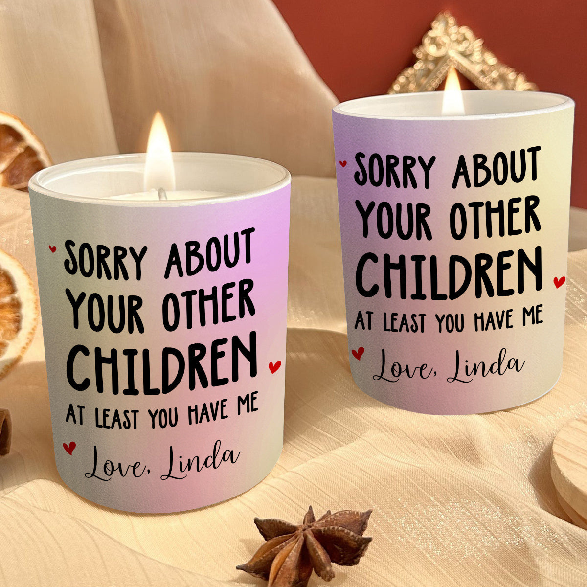 At Least - Personalized Custom Candle