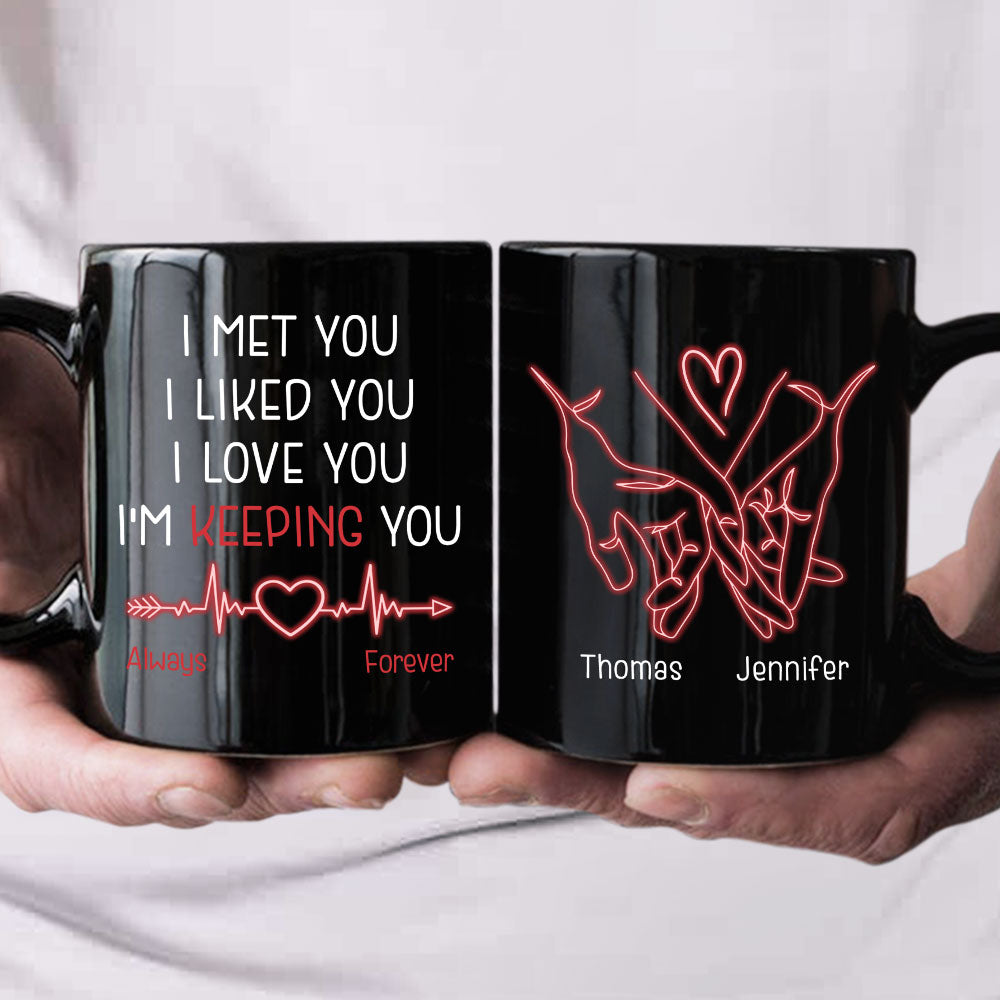 Always And Forever - Personalized Custom Coffee Mug