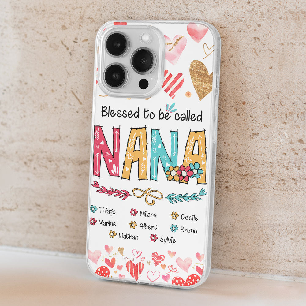Nana Is The Best - Personalized Custom Phone Case