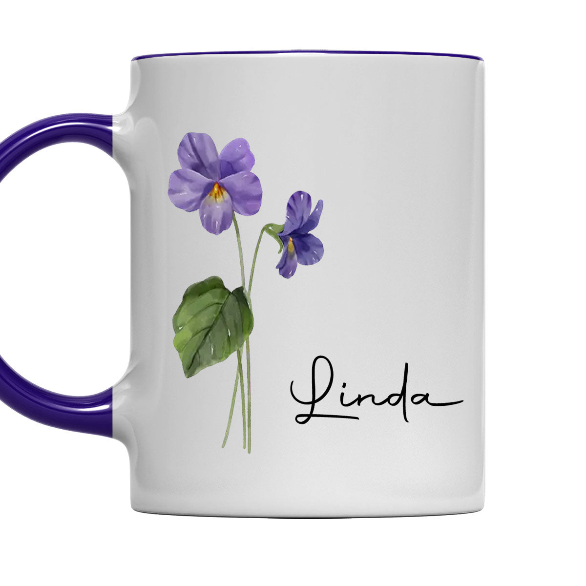 Me And My Better Half  - Personalized Custom Accent Mug