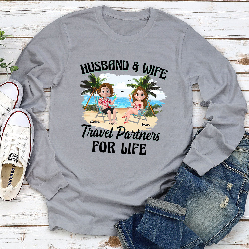 Travel Partners For Life - Personalized Custom Shirt