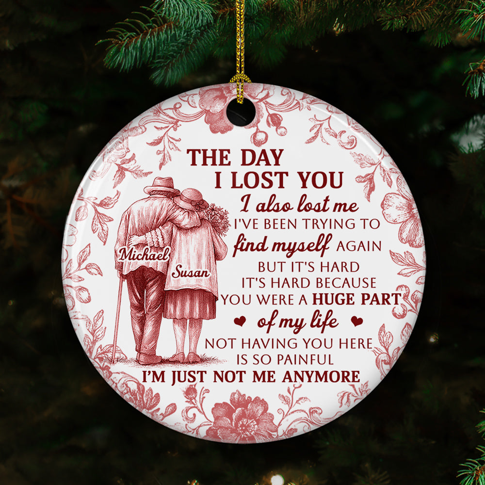 Huge Part Of My Life - Personalized Custom Ceramic Ornament
