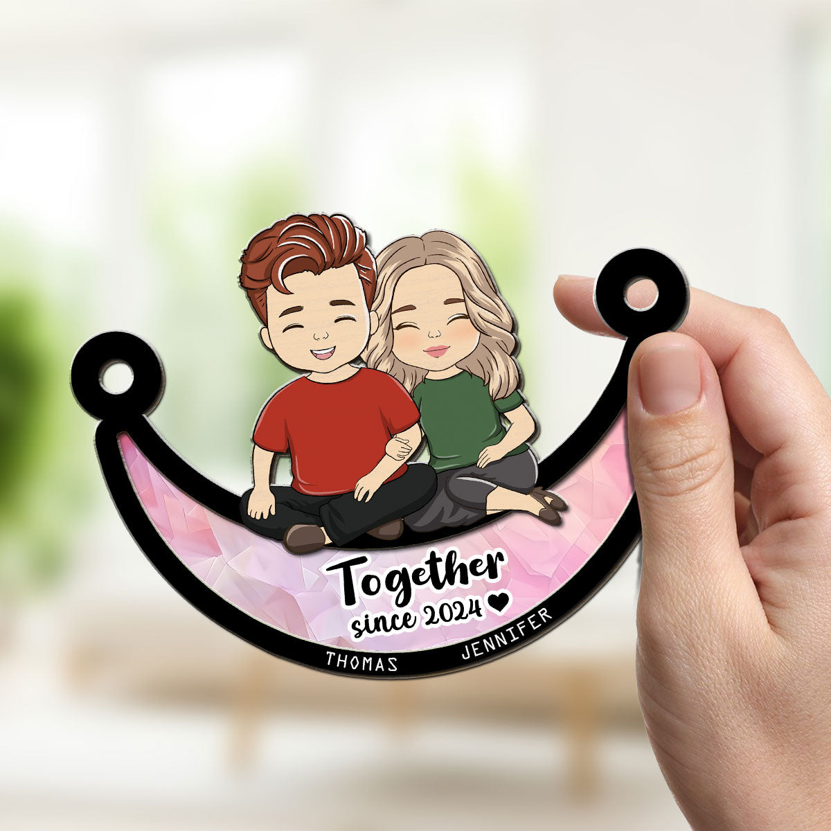 Together Since - Personalized Custom Suncatcher