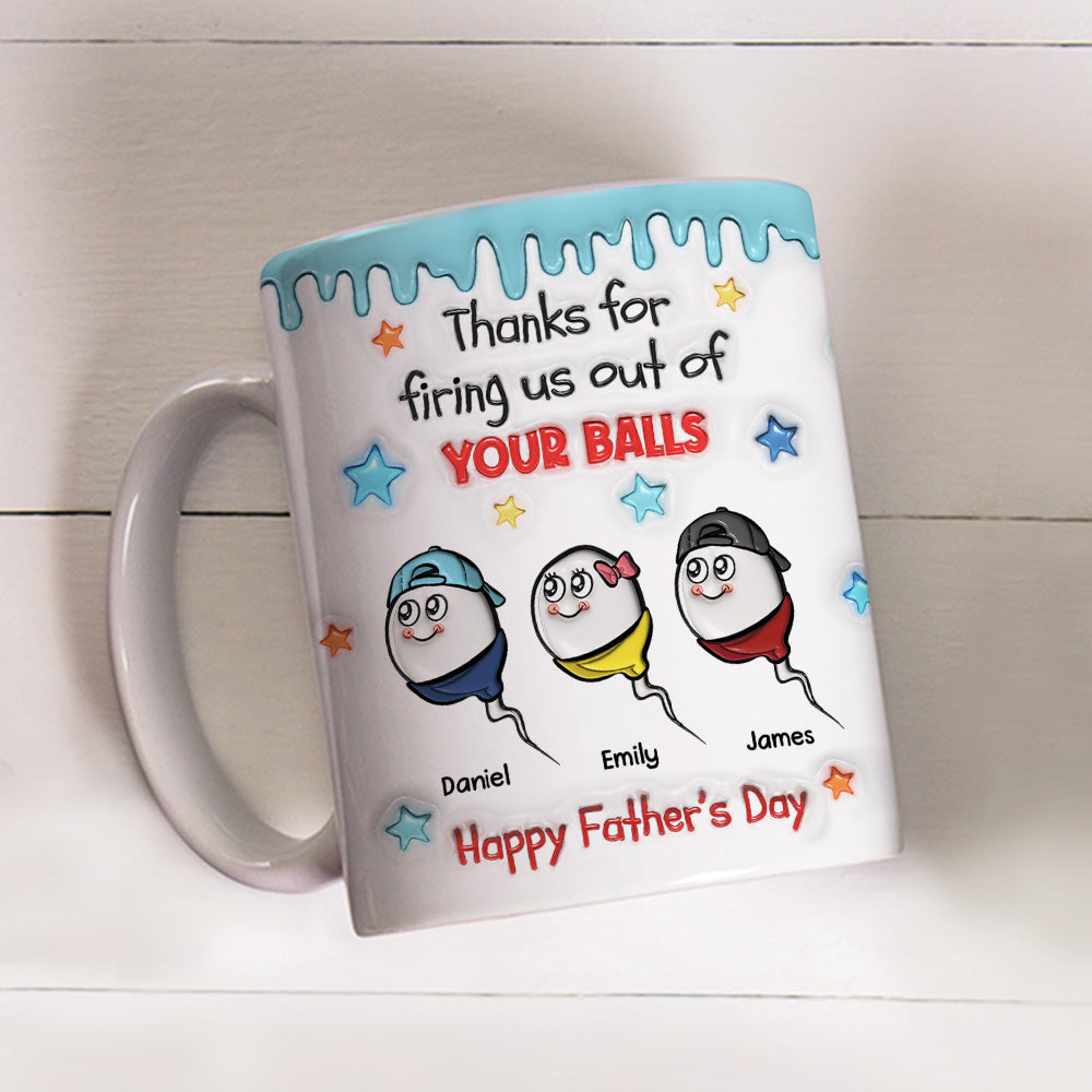 Born From Your Legendary Aim - Personalized Custom 3D Inflated Effect Mug