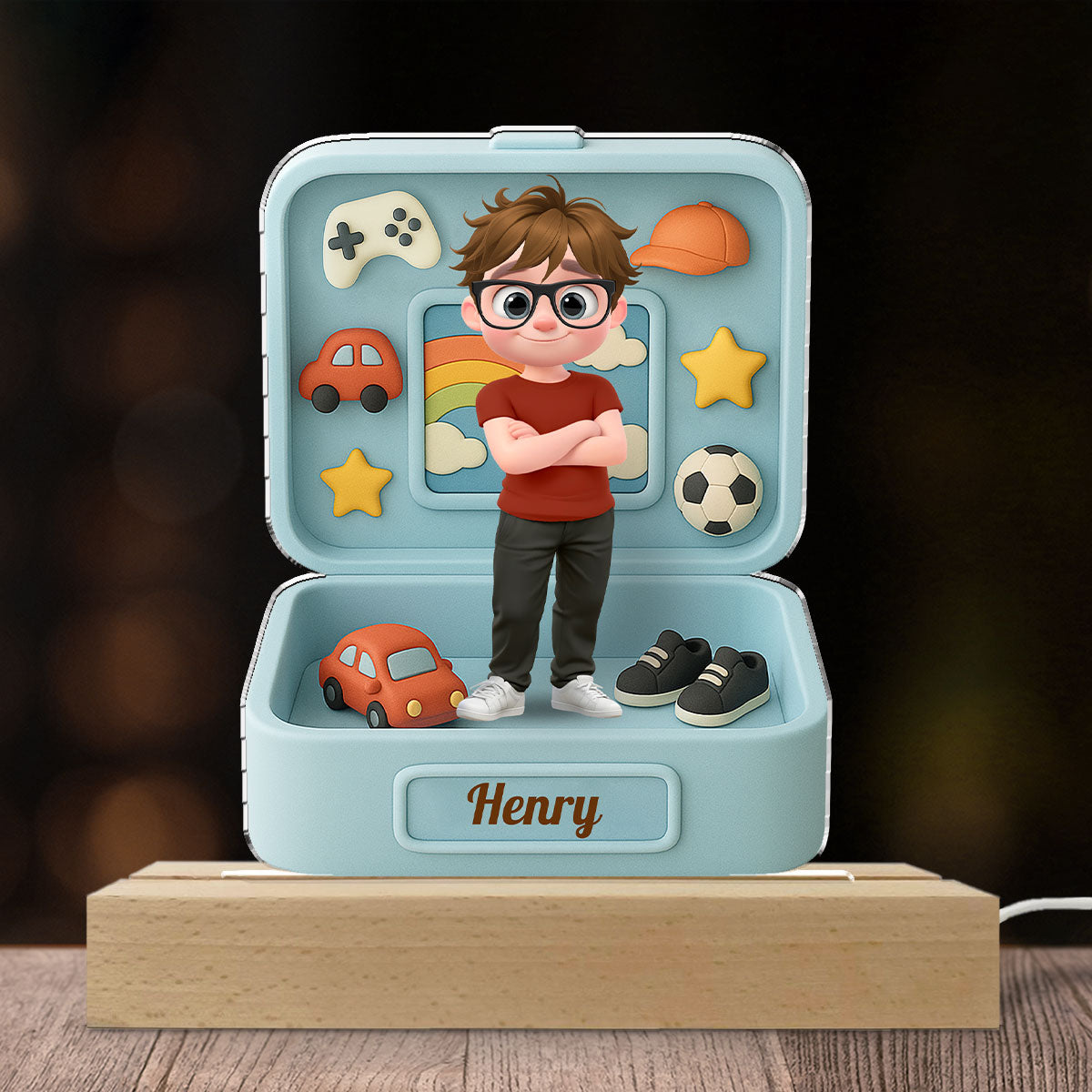 Kid Box - Personalized Custom LED Light