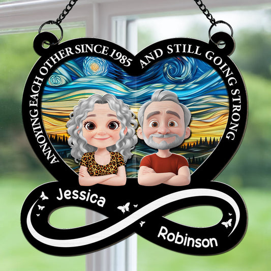 My Love For You - Personalized Custom Suncatcher