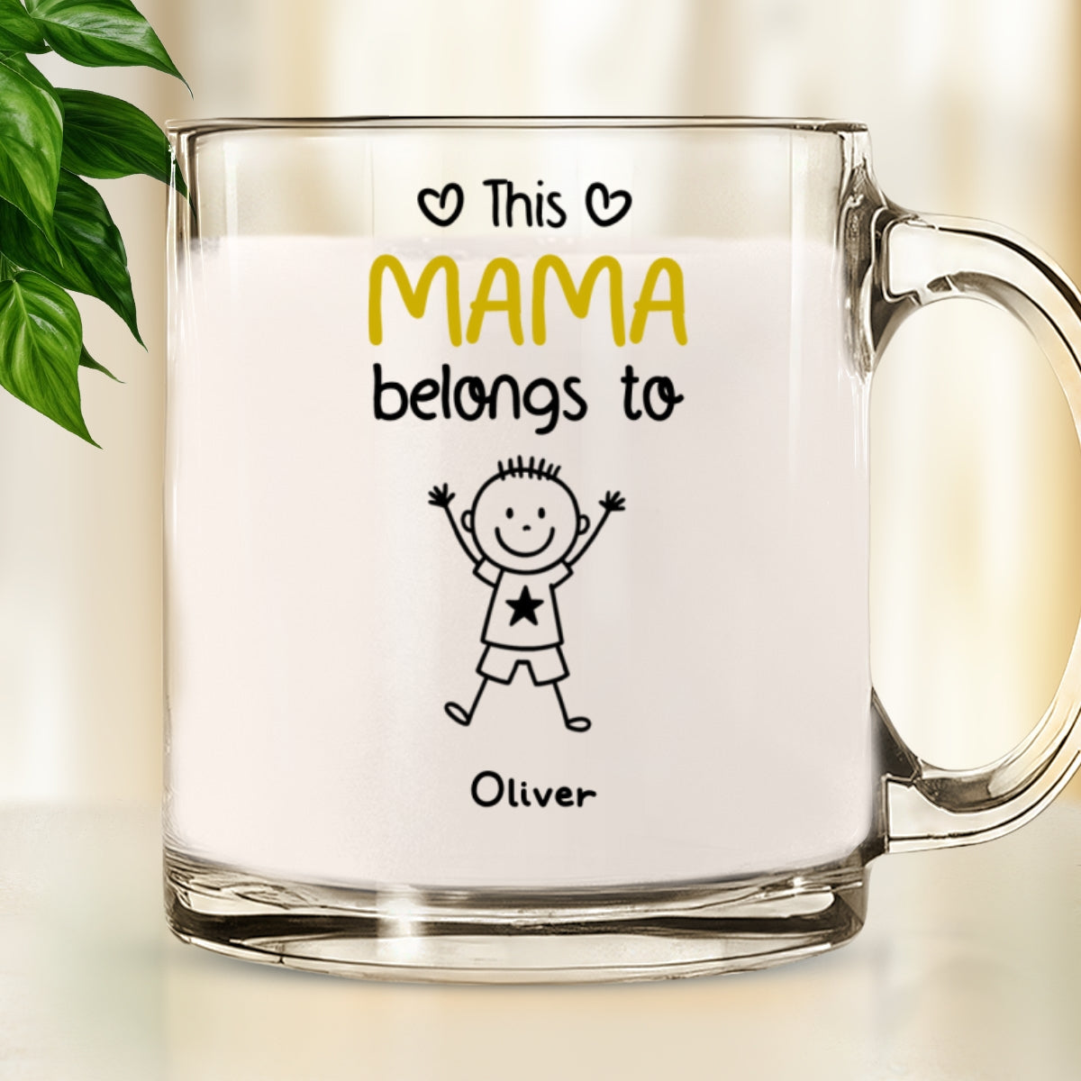 This Special Grandma Belongs To - Personalized Custom Glass Mug