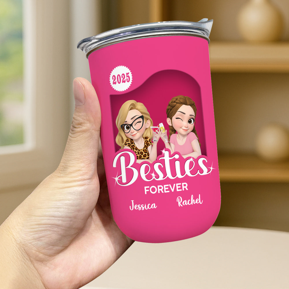 Besties Forever - Personalized Custom 10oz Tumbler