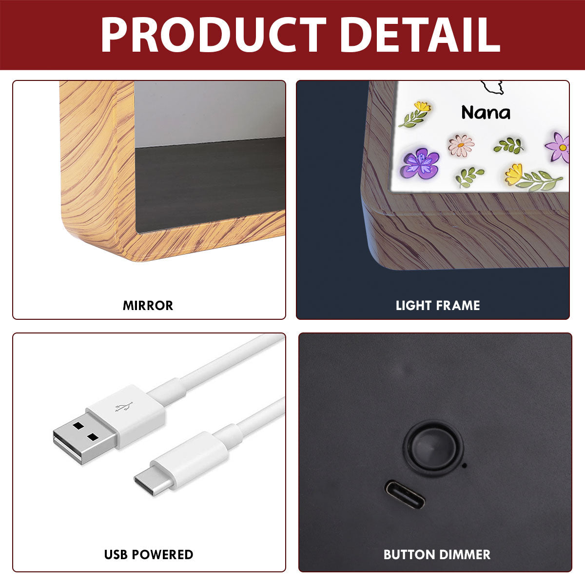 I Wish We Lived Closer - Personalized Custom Magic Mirror