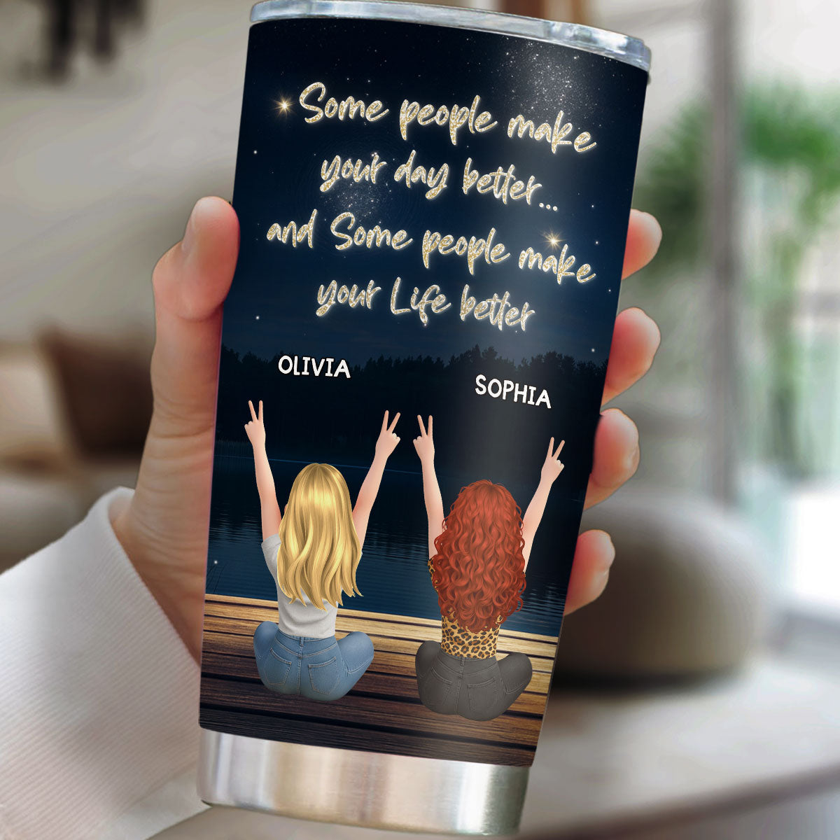 Better With You - Personalized Custom Tumbler