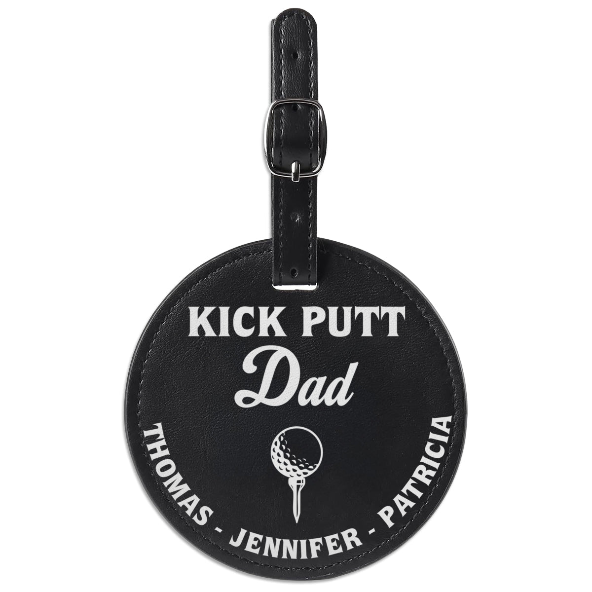Kick Putt Daddy - Personalized Custom Golf Tee Bag
