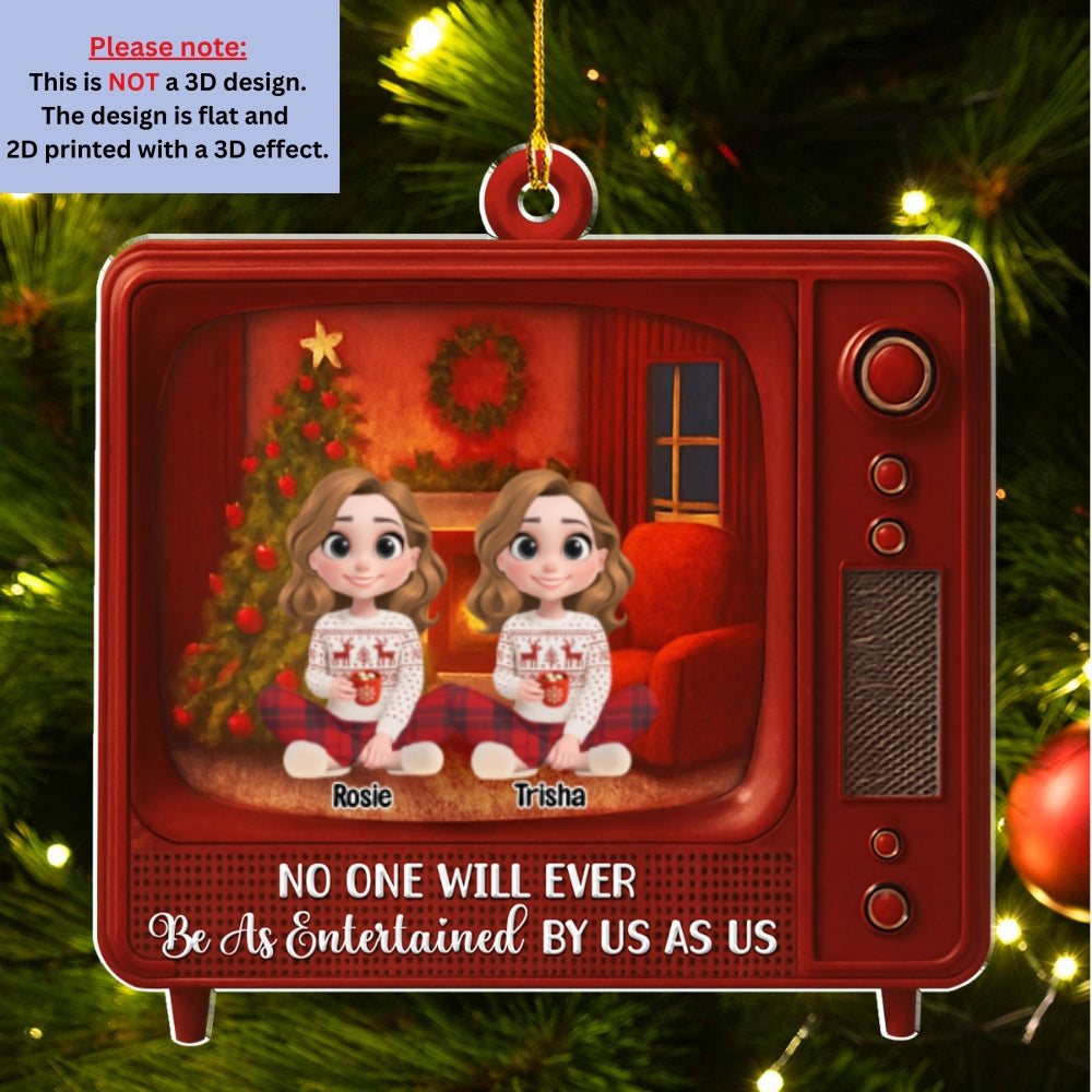 Jingle Bell Fabulous - Personalized Custom Acrylic Ornament