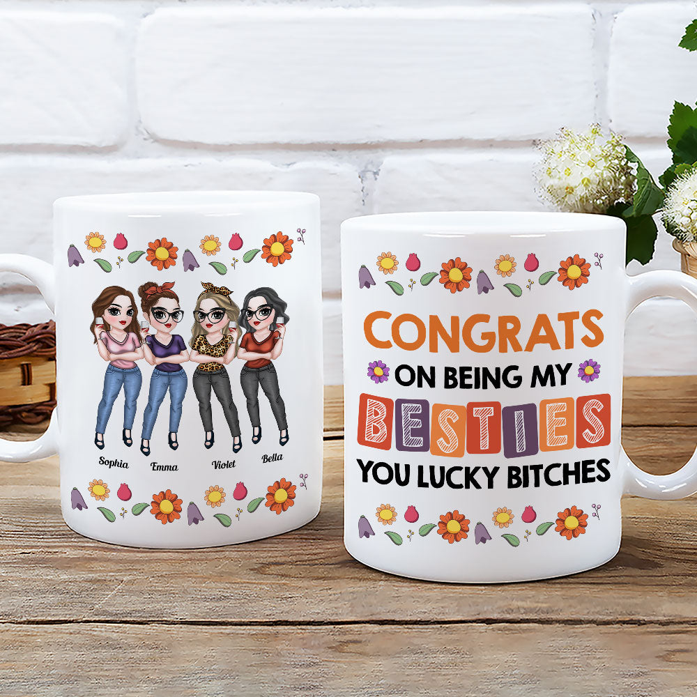 Forever My Bestie - Personalized Custom Coffee Mug