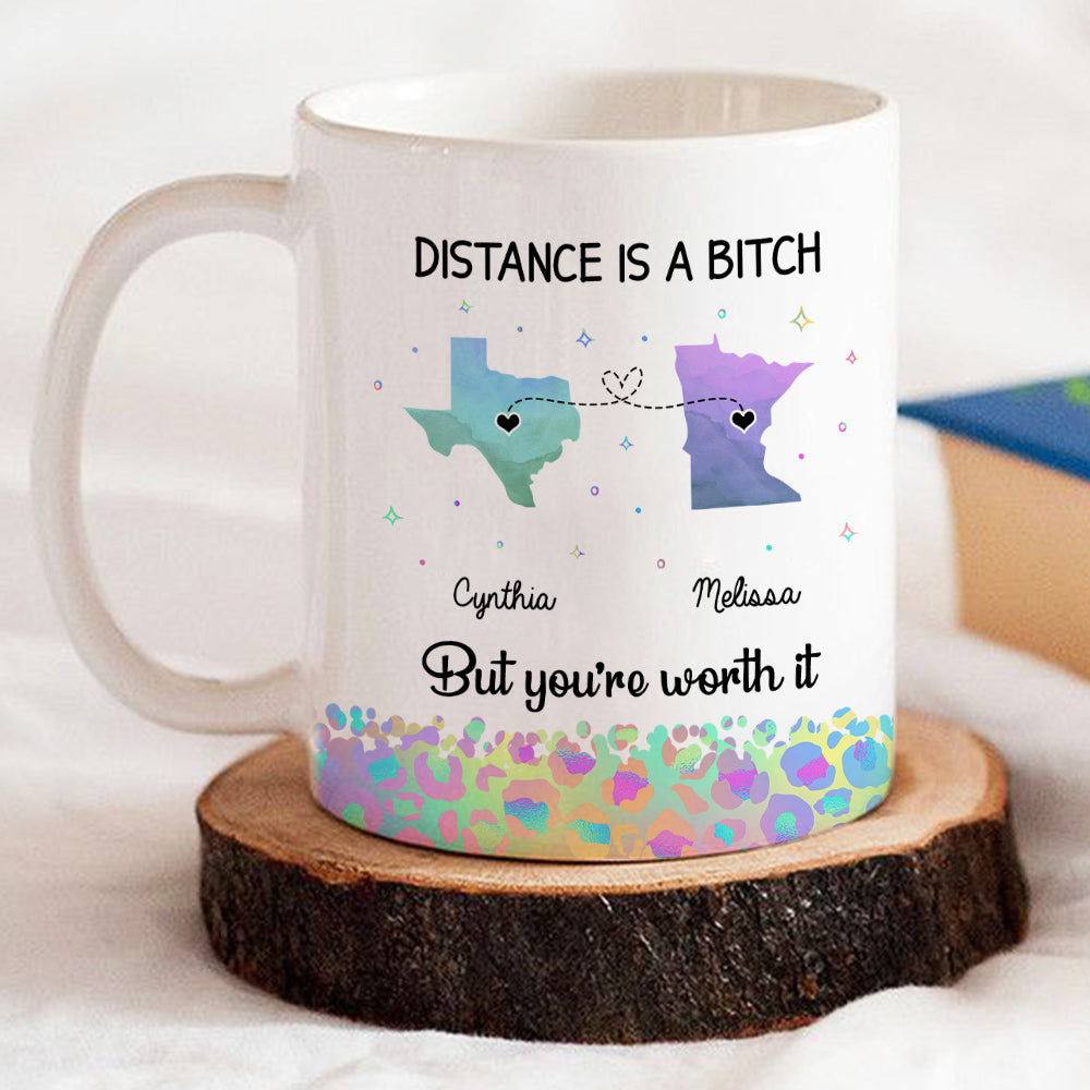 You Are Worth It - Personalized Custom Coffee Mug