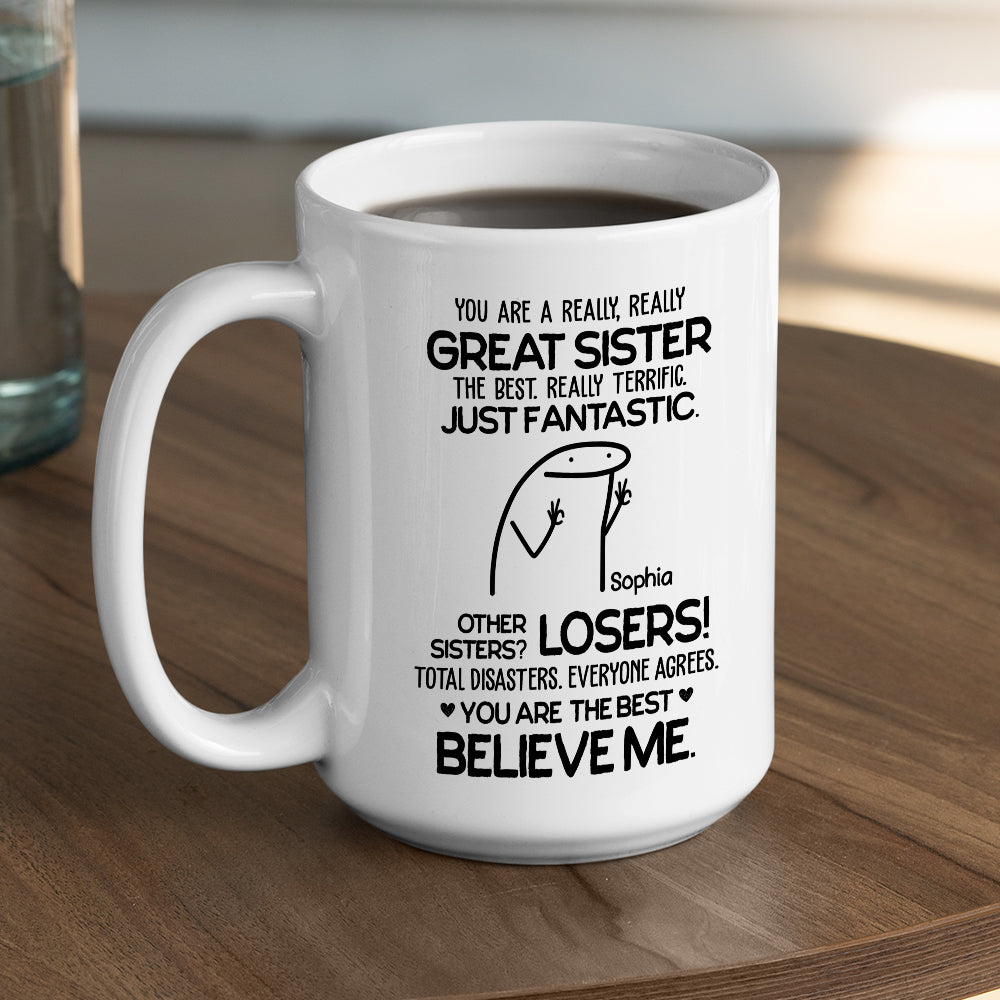 Believe Me - Personalized Custom Coffee Mug