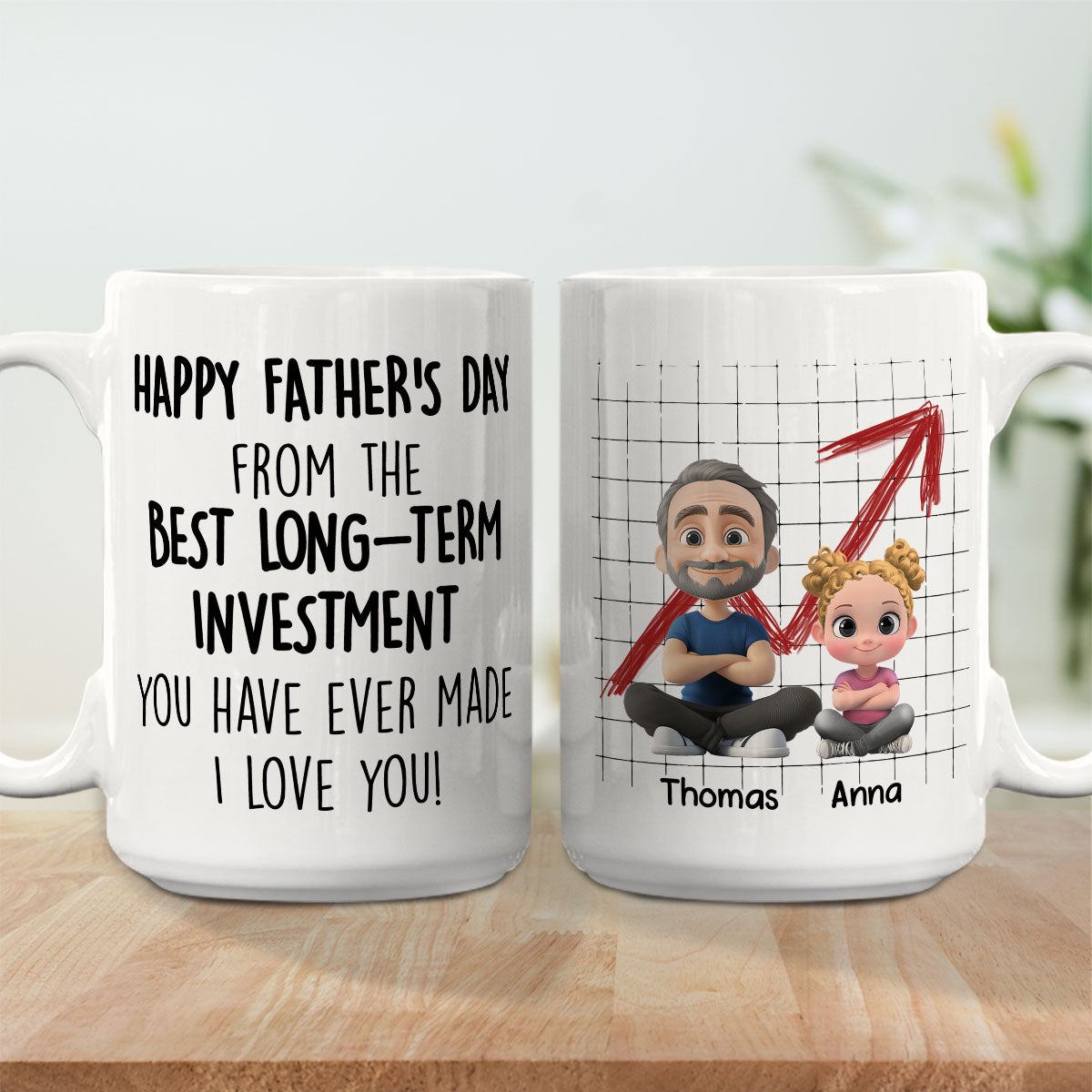 From Your Best Investment - Personalized Custom Coffee Mug