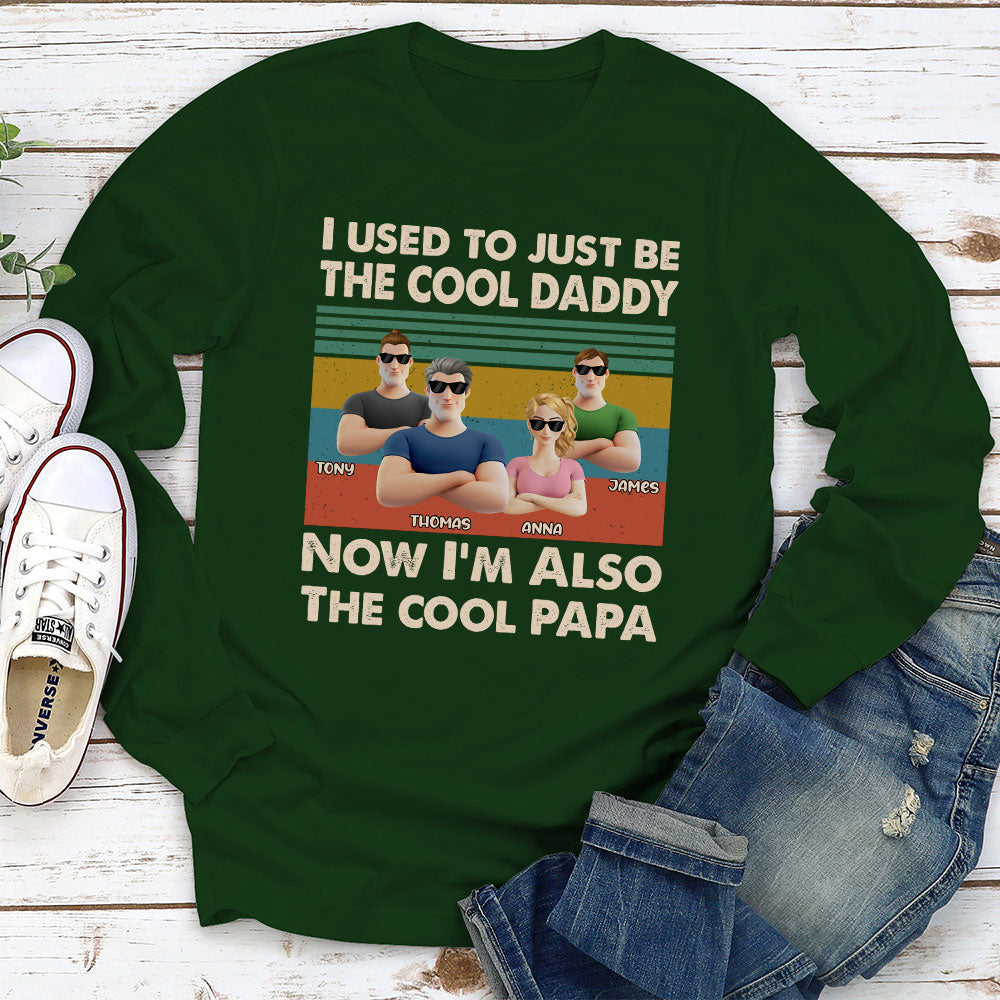 From Dad To Grandpa With Love - Personalized Custom Shirt