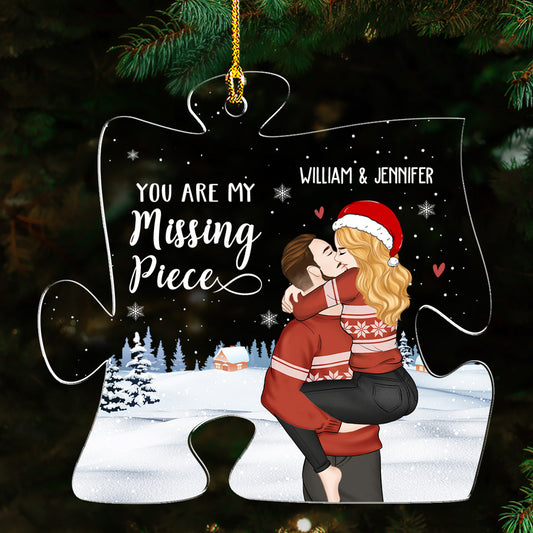 Missing Piece - Personalized Custom Acrylic Ornament