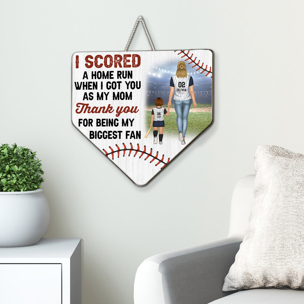 Thanks For Cheering Us On - Personalized Custom Wood Sign