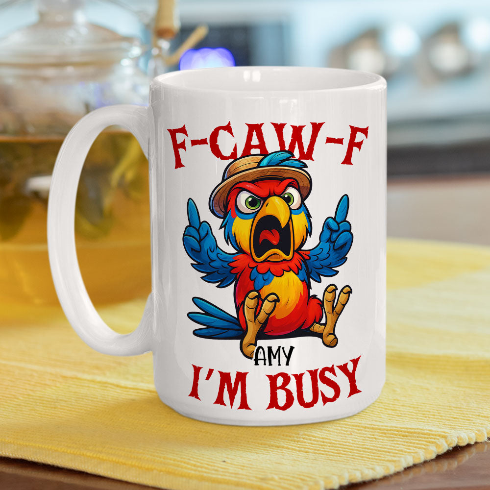 Hooked On Peace And Quiet - Personalized Custom Coffee Mug