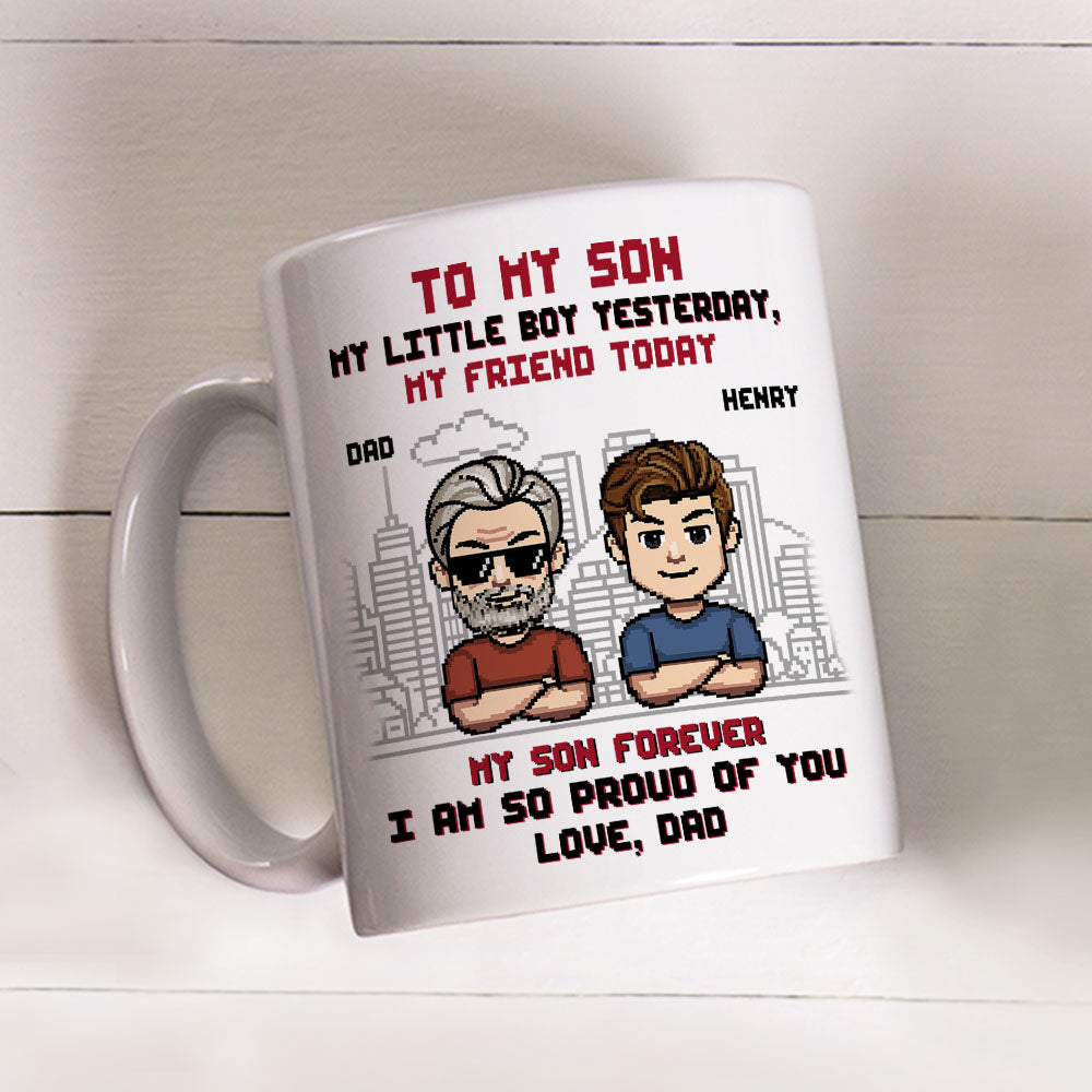Always My Baby My Hero - Personalized Custom Coffee Mug
