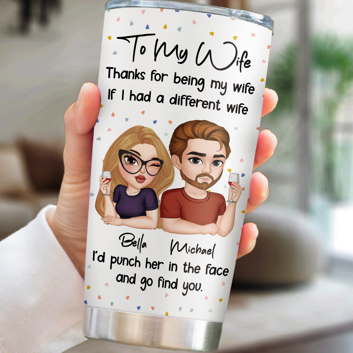 Another Wife - Personalized Custom Tumbler