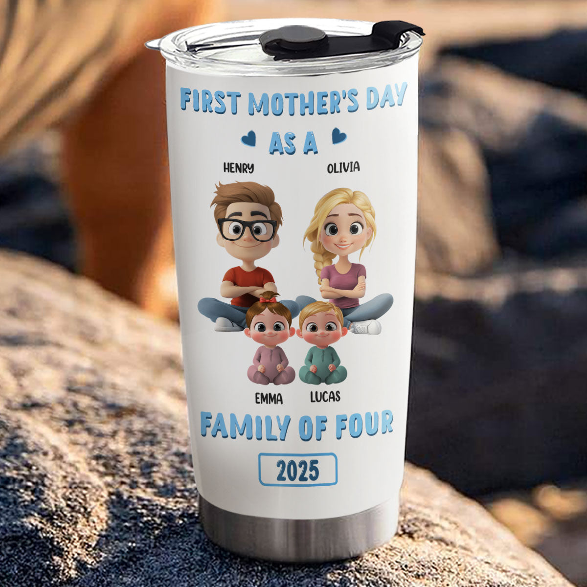 First Mother Day - Personalized Custom Tumbler
