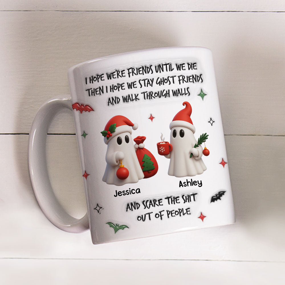 Walking Through Walls With You - Personalized Custom 3D Inflated Effect Mug