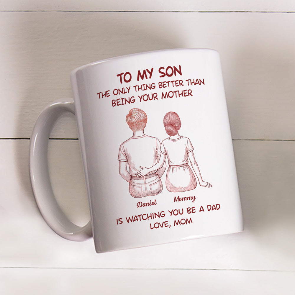 You Became An Amazing Man - Personalized Custom Coffee Mug