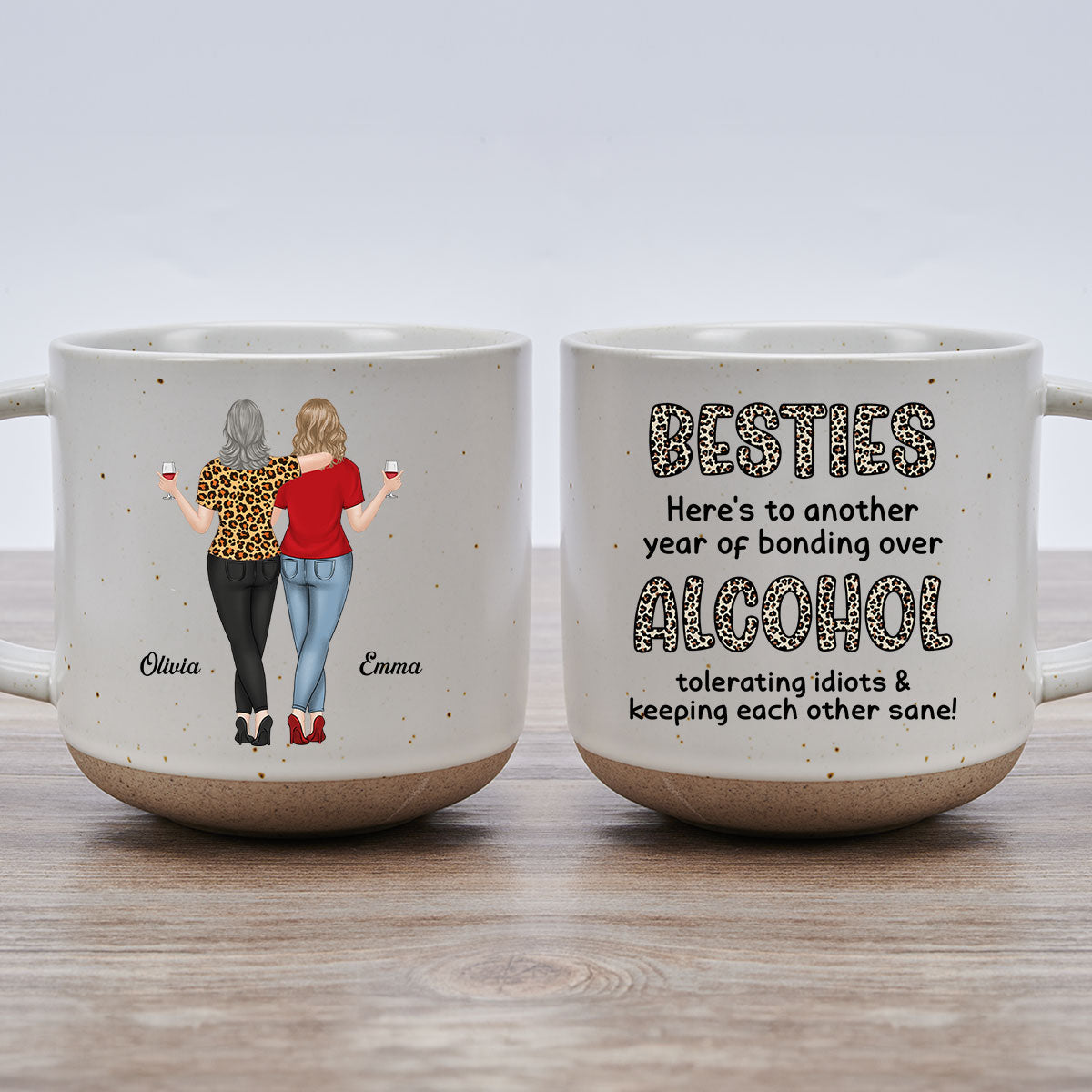 Alcohol Tolerating - Personalized Custom Pottery Mug
