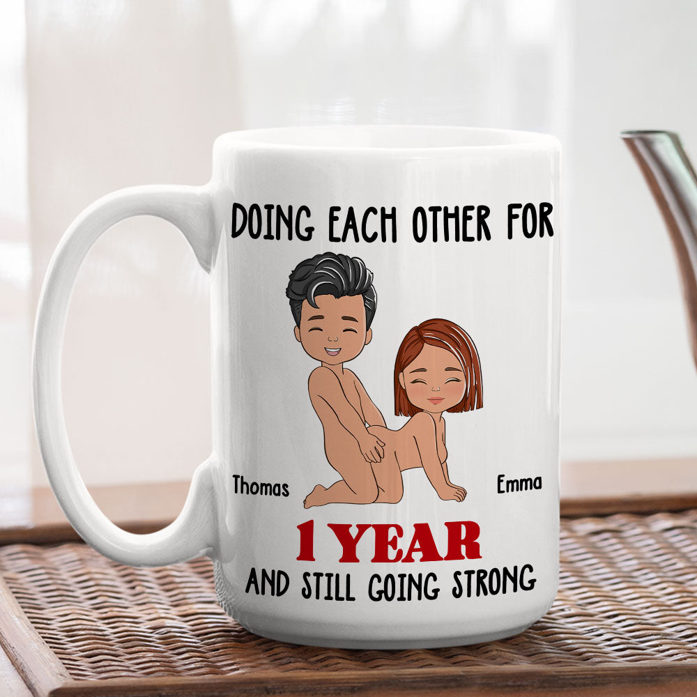Doing Each Other For Years - Personalized Custom Coffee Mug