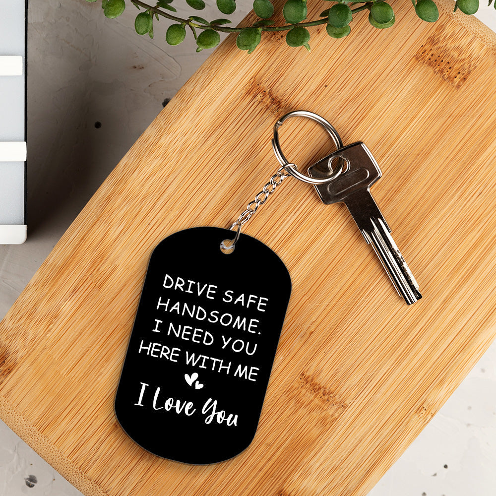 I Need You Here - Personalized Custom Acrylic Keychain