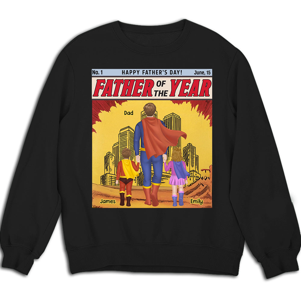  Best Dad In The Universe- Personalized Custom Shirt