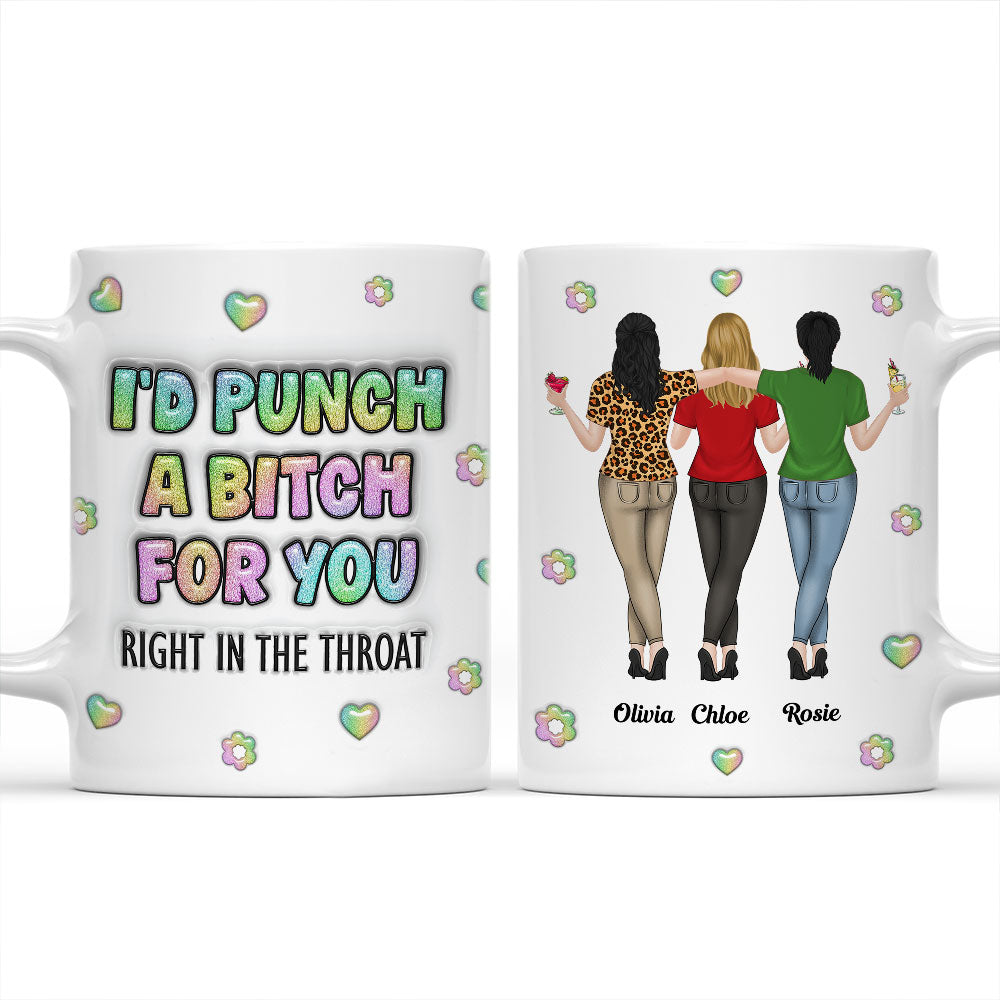 For You - Personalized Custom 3D Inflated Effect Mug