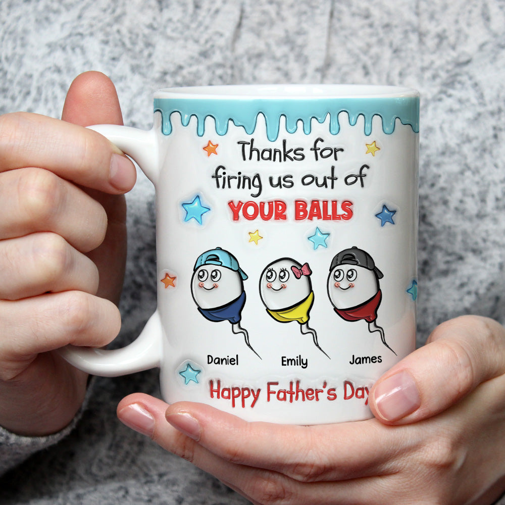 Born From Your Legendary Aim - Personalized Custom 3D Inflated Effect Mug