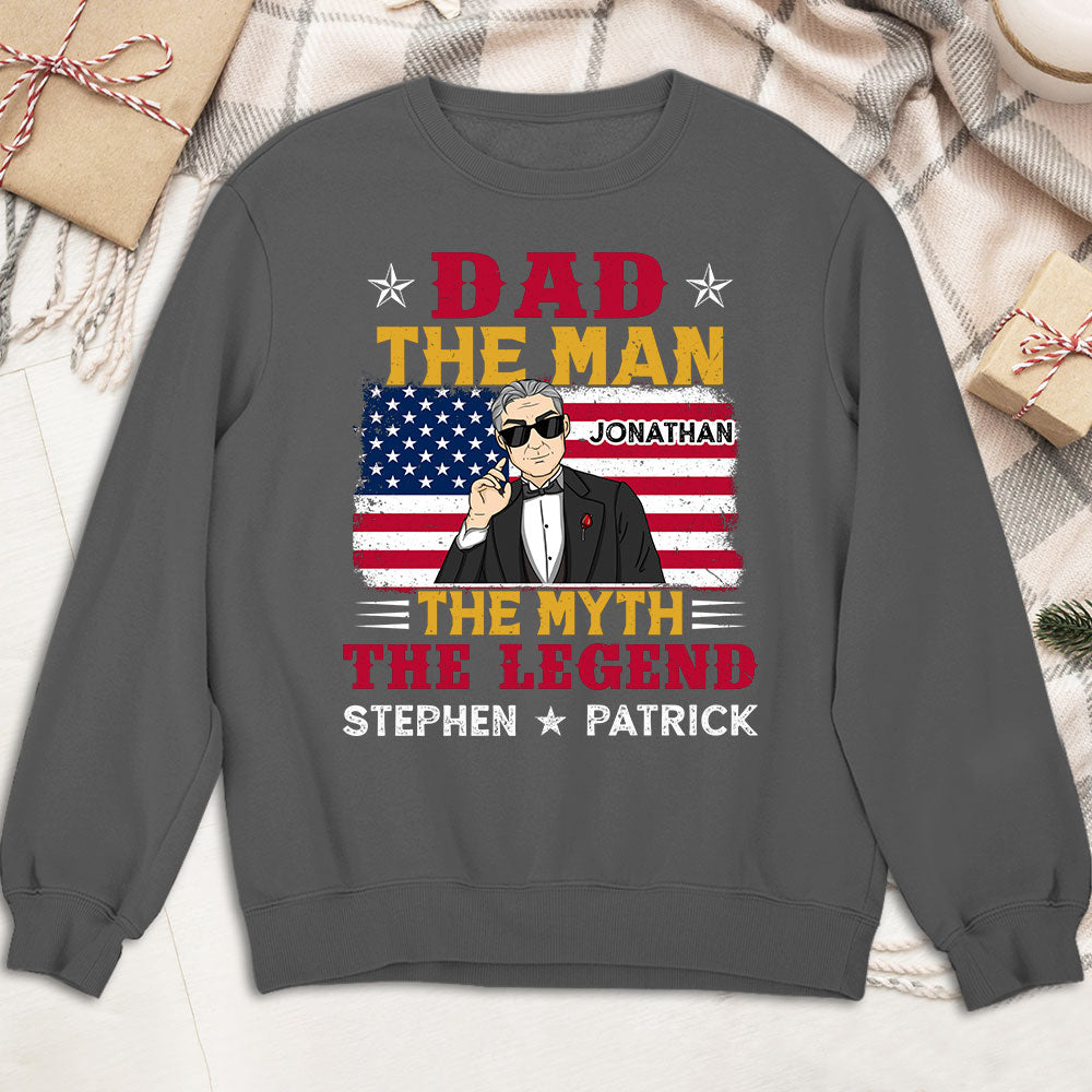 Dad You Are The Legend - Personalized Custom Shirt