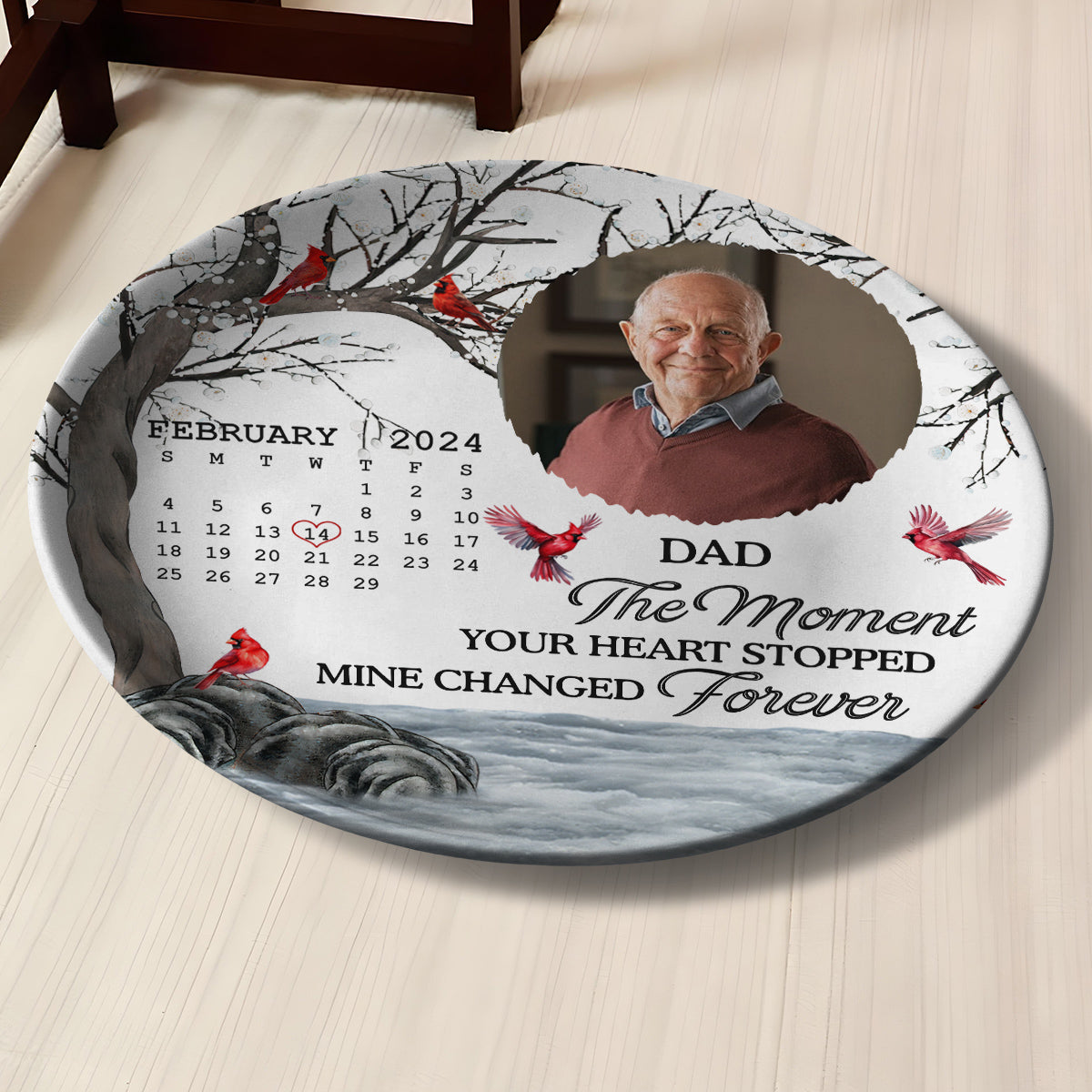 My Heart Changed Forever - Personalized Custom Plate